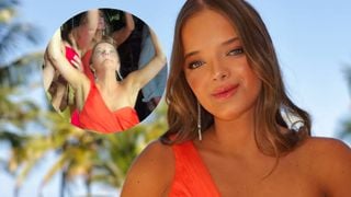 'Dei a vida e consegui': Rafaella Justus pega o buquê no casamento da irmã e vídeo de tombo diverte a web. Veja!