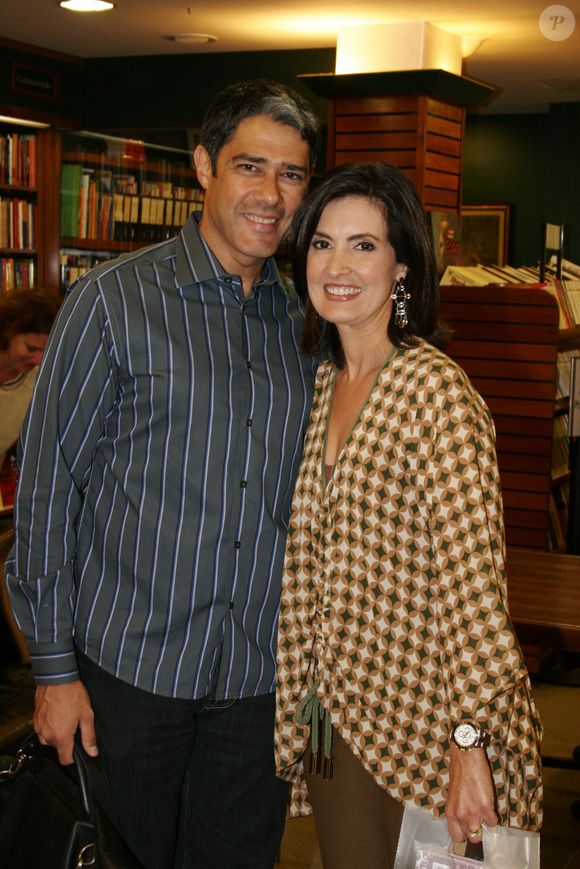 Fátima Bernardes e William Bonner ficaram juntos durante 26 anos e se separaram em 2016