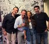 Alberto Cowboy, Brigido, Henri Castelli e Maxiane se juntaram para a famosa 'reunião de condomínio'