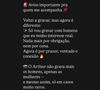 Andressa Urach não quer gravar com 'boy feio'