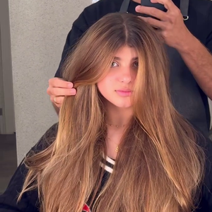 Sofia derreteu Grazi Massafera pelo novo visual