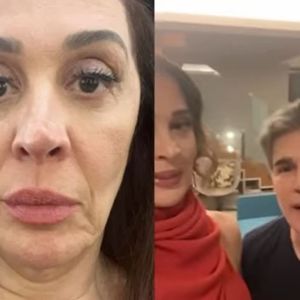 Claudia Raia recorreu a um tratamento com linhas de colágeno para melhorar a qualidade da pele do rosto