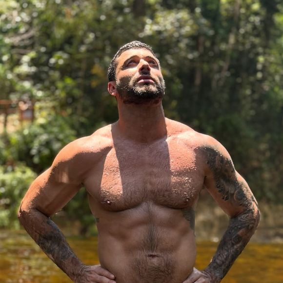 Jesus Luz ‘foi um coelhinho também, foi muito rápido. Ele é lindo, maravilhoso, querido, mas foi muito rápido’, disparou Andressa Urach