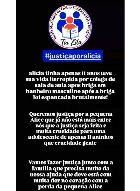 Morte de Alícia Valentina: menina de 11 anos foi espancada em escola de Pernambuco em setembro de 2025, gerando revolta na opinião pública