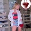 Namorada de Leo Pereira, Karoline Lima tem bolsa romântica de quase R$ 2 mil como amuleto na Copa do Mundo de Clubes. Detalhes!
