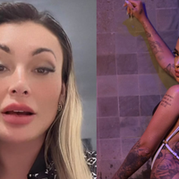 Andressa Urach aponta diferença de tratamento entre ela e MC Mirella após vídeo íntimo e diz que a funkeira 'tem passado não revelado': 'Hipocrisia'