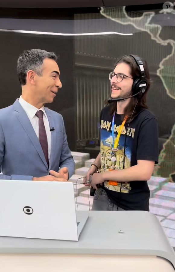 Após a publicação do vídeo, alguns internautas ficaram divididos na web, diante da fala de César Tralli sobre a nova contratação do funcionário da Globo.