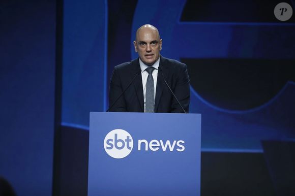 Alexandre de Moraes também marcou presença no SBT