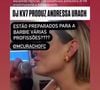 Andressa Urach vai lançar uma parceria com MC Pipokinha, ainda sem data de lançamento anunciada