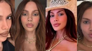 Anitta revelou mais de 5 rostos diferentes após debutar nova aparência e chocar a web. Compare as fotos!
