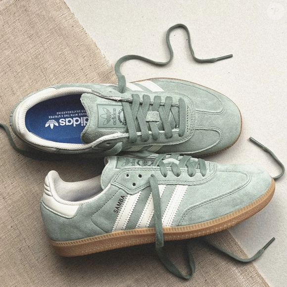 Adidas Samba Silver Green, R$ 799,90