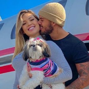 Quando era namorada de Zé Felipe, Virginia Fonseca recebeu o cantor no Paraná