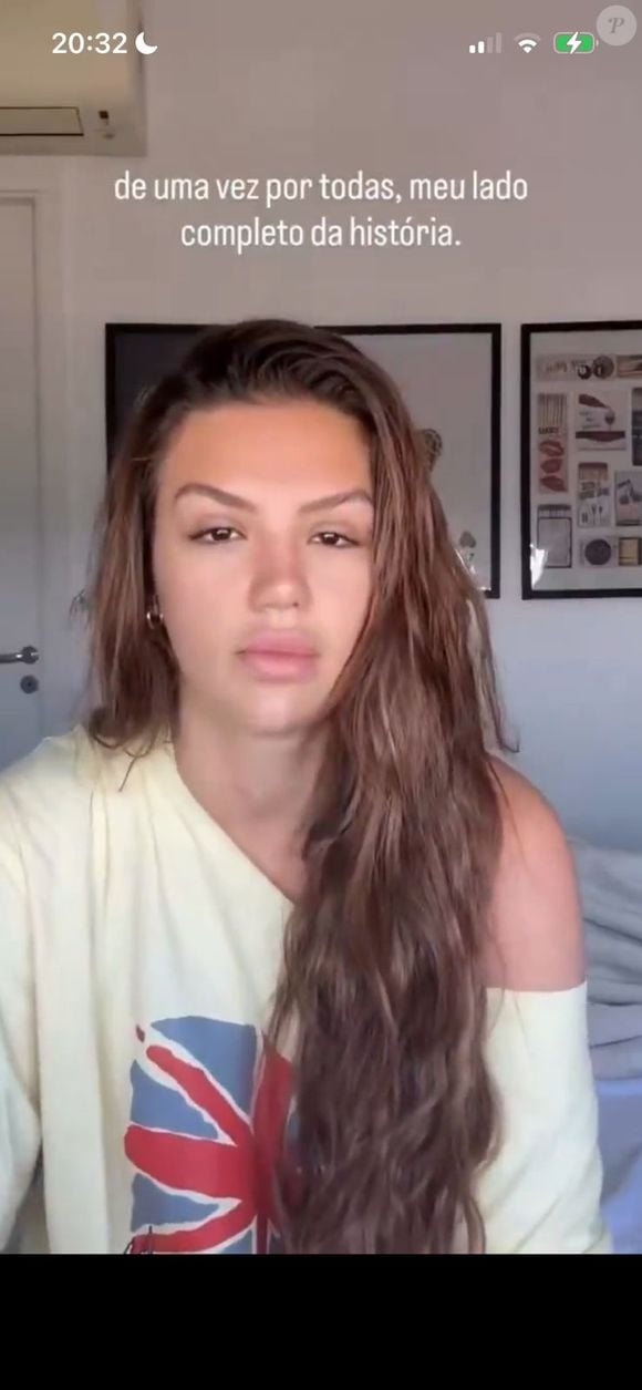 Ex-namorada de Juliano Floss, Vivi Wanderley afirmou que era amiga próxima de Marina Sena antes do romance da cantora com o influenciador