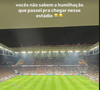 MC Mirella foi assistir à final do Paulistão entre Corinthians e Palmeiras e desabafou.