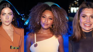 Alfaiataria oversized, transparência e mais tendências: famosos capricham nos looks para desfile de moda na Sapucaí; veja 25 fotos