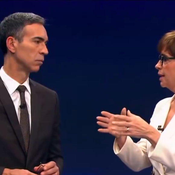 César Tralli também foi criticado por, segundo internautas, não estar no mesmo nível de Renata Lo Prete