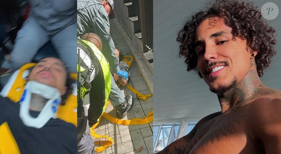 MC Livinho tem pulmão perfurado em acidente (29 de julho): O funkeiro relata que foi derrubado da moto em que pilotava ‘por imprudência de um motorista’