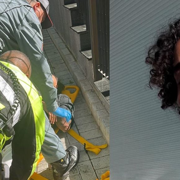 MC Livinho tem pulmão perfurado em acidente (29 de julho): O funkeiro relata que foi derrubado da moto em que pilotava ‘por imprudência de um motorista’