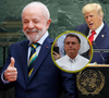 'Uma química excelente': Donald Trump ignora Bolsonaro em discurso na ONU, abraça Lula e elogia sintonia