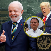 'Uma química excelente': Donald Trump ignora Bolsonaro em discurso na ONU, abraça Lula e elogia sintonia