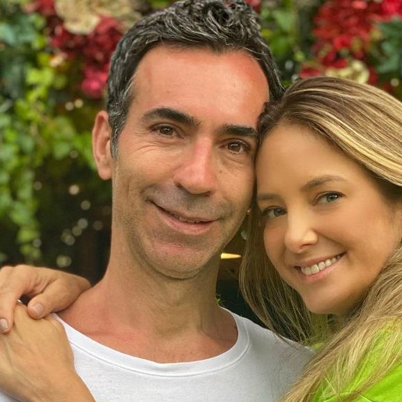 Ticiane Pinheiro está junto de César Tralli desde 2014, e em 2017 os pombinhos se casaram.