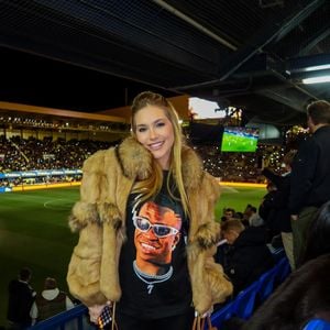 Virgínia Fonseca prestigiou mais um jogo de Vini Jr. pelo Real Madrid neste sábado (24)