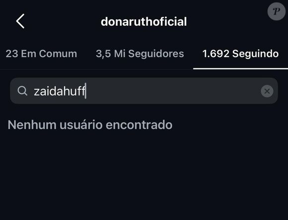 Garoto do Blog mostrou unfollow da mãe de Marília e da mãe de Murilo Huff