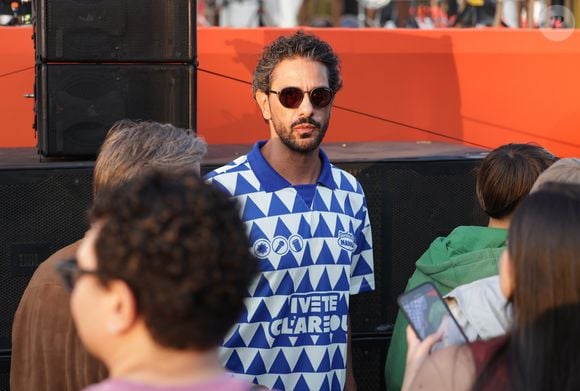 Tiago Maia, apontado como novo namorado de Ivete Sangalo, acompanhou o show da cantora em SP