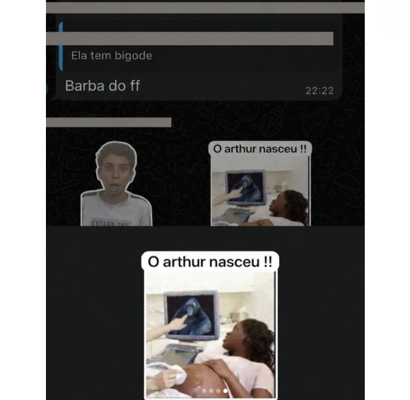 Netinho de Paula publica imagem de racismo contra neto