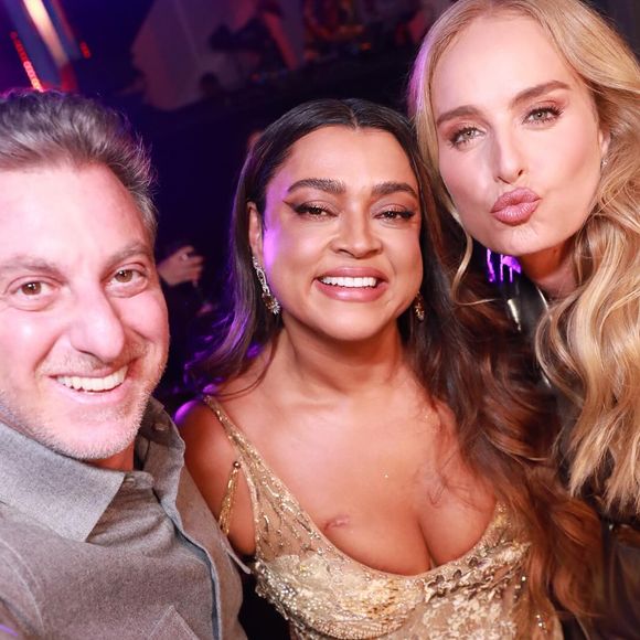 Luciano Huck mostrou momentos pessoais e profissionais de Preta Gil