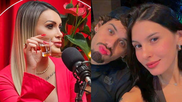 1 mês antes de separação de Ana Castela, Andressa Urach deu pitaco polêmico sobre vida sexual de Zé Felipe: ‘Se a Virgínia não quis…’
