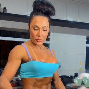 Gracyanne Barbosa mantém dieta com cerca de 40 ovos por dia.