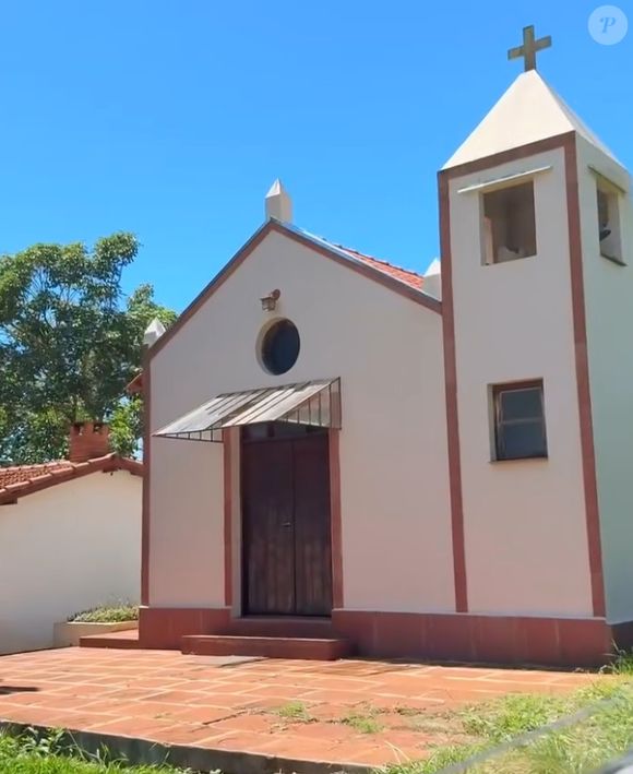 Sabrina Sato: fazenda da apresentadora conta com uma pequena capela