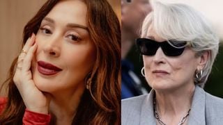 Claudia Raia como você nunca viu! Atriz encarna a Miranda Priestly brasileira e surge de cabelo grisalho volumoso para o musical de 'O Diabo Veste Prada'; veja 14 fotos!