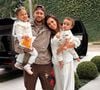 Bruna Biancardi e Neymar são pais de Mavie, atualmente com 2 anos, e Mel, que tem apenas 10 meses