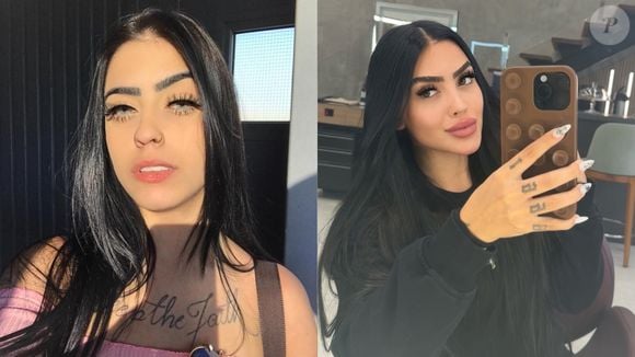 Antes e depois de Mirella: funkeira mudou muito com procedimentos estéticos e a rinoplastia foi uma das principais alterações de seu rosto