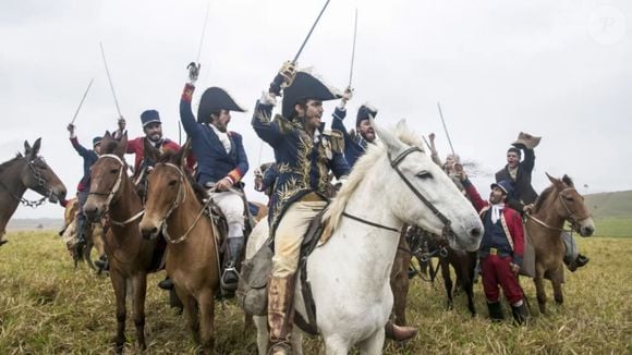 Caio Castro viveu Dom Pedro I na novela 'Novo Mundo', em 2017 e ficou marcado pelo Dia do Fico