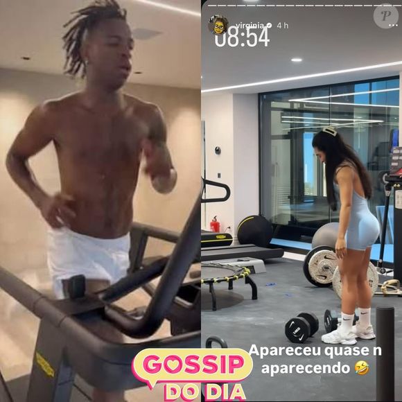 Internautas dividiram opiniões sobre o assunto mas, segundo Leo Dias, Virgínia viajou só para se encontrar com Vini Jr.