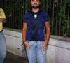 Amigo de Virginia, Lucas Guedez dispensou a camisa amarelinha e usou uma na cor azul para festa em 31 de maio de 2026