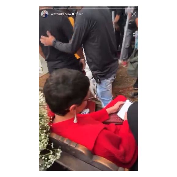 Malu Galli aparece como Celina em cena do casamento de Fátima e Afonso