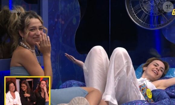 Ana Paula fez piada sobre touca de flor em Aline; mãe da Camarote caiu na gargalhada ao vivo no BBB 26