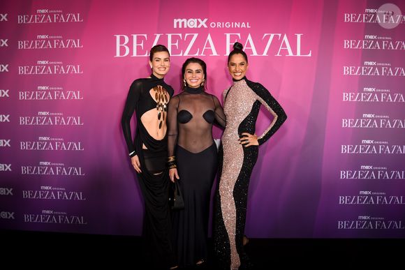Camila Queiroz, Giovanna Antonelli e Camila Pitanga são as protagonistas de 'Beleza Fatal', nova novela da Max