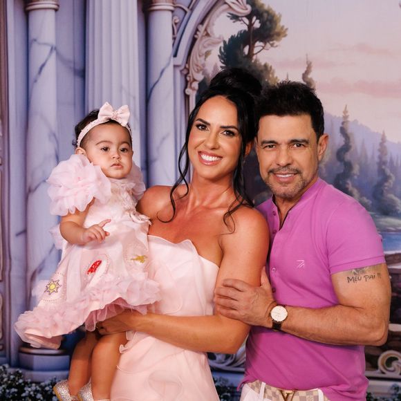 Filha de Zezé Di Camargo e Graciele Lacerda, Clara completou 1 ano de idade