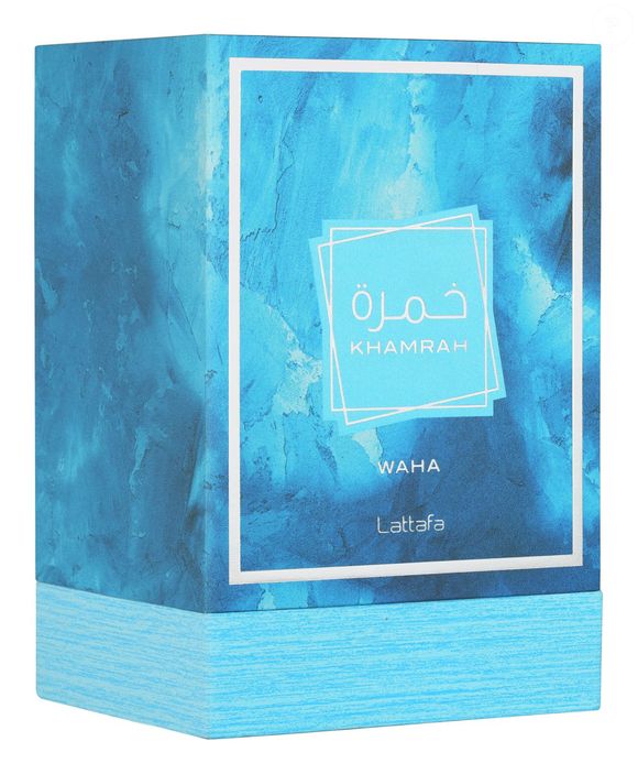 Lattafa lança no Brasil o Khamrah Waha, primeiro perfume fresco amadeirado da consagrada linha Khamrah