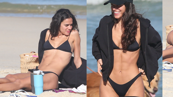 De biquíni preto, Bruna Marquezine renova bronzeado na semana de festa de luxo em ilha do RJ; veja 15 fotos!