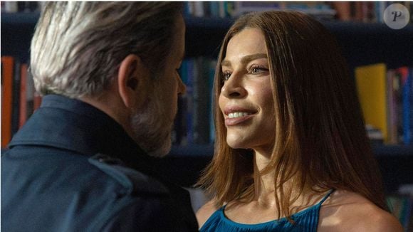 Ferette (Murilo Benício) e Arminda (Grazi Massafera) em Três Graças terão a companhia de outra vilã: Samira (Fernanda Vasconcellos)