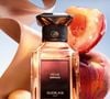 Guerlain Pêche Mirage (Guerlain) 100ml | R$ 2.460,00 - a composição traz cassis, pêssego e couro, apoiados por uma base ambarada intensa que dá profundidade e calor