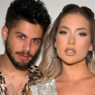 Virginia Fonseca e Zé Felipe trocam brincadeiras na web e cantor 'boca de sacola' expõe item íntimo da influenciadora deixado em apartamento: 'Tem até gel'