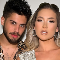 Virginia Fonseca e Zé Felipe trocam brincadeiras na web e cantor 'boca de sacola' expõe item íntimo da influenciadora deixado em apartamento: 'Tem até gel'