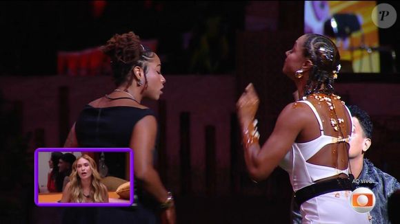 No 'BBB 25', Aline e Thamiris se desentenderam no Sincerão do reality show.